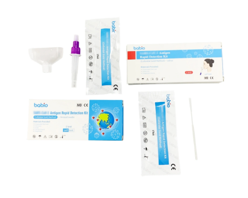 Was sind die Testschritte des Baibo Antigen Test Antigen Detection Kit?