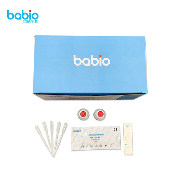 Coxsackievirus-B-IgM-Testkit (kolloidales Gold)