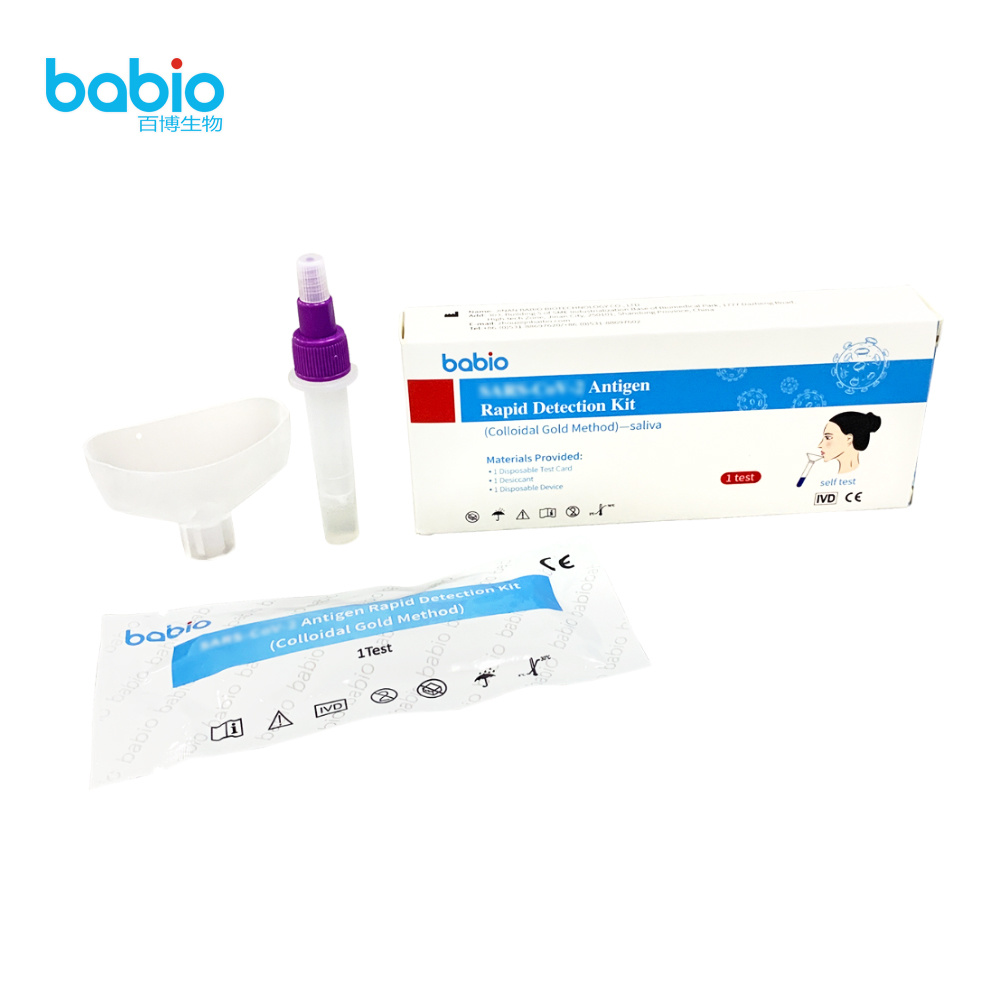 Speichel-Antigen-Schnelltest-Kit zur Selbsterkennung für zu Hause